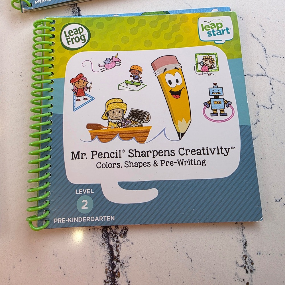 LeapFrog LeapStart Learning Books PAW Patrol Mr Pencil Activity Set - set of 4 - Picture 6 of 13